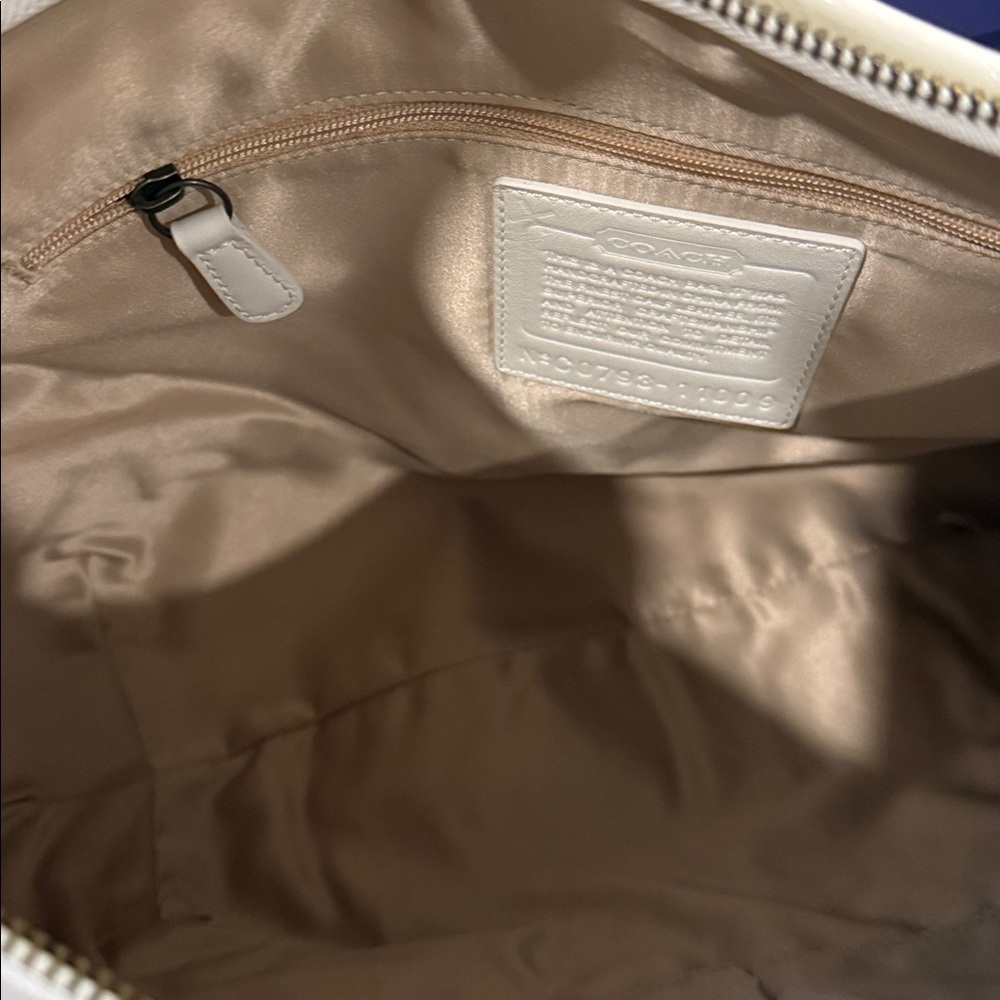 Coach Patent Leather Large Hobo Bag - Picture 8 of 11